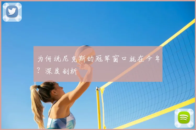 为何说尼克斯的冠军窗口就在今年？深度剖析